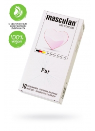 Супертонкие презервативы Masculan Pur - 10 шт. - Masculan - купить с доставкой в Коврове