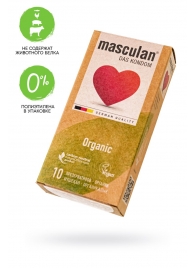 Экологически чистые презервативы Masculan Organic - 10 шт. - Masculan - купить с доставкой в Коврове