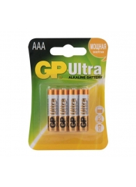 Батарейки алкалиновые GP Ultra Alkaline 24А AАA/LR03 - 4 шт. - Элементы питания - купить с доставкой в Коврове