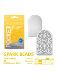 Карманный мастурбатор Spark Beads - Tenga - в Коврове купить с доставкой