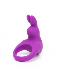 Фиолетовое эрекционное виброкольцо Happy Rabbit Rechargeable Rabbit Cock Ring - Happy Rabbit - в Коврове купить с доставкой