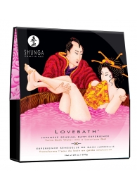 Соль для ванны Lovebath Dragon Fruit, превращающая воду в гель - 650 гр. - Shunga - купить с доставкой в Коврове