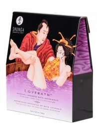 Соль для ванны Lovebath Sensual lotus, превращающая воду в гель - 650 гр. - Shunga - купить с доставкой в Коврове