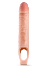 Телесная насадка на пенис 10 Inch Cock Sheath Extender - 25 см. - Blush Novelties - в Коврове купить с доставкой