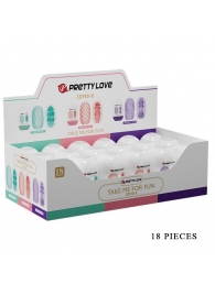 Набор из 18 мастурбаторов Take me for Fun - Baile - в Коврове купить с доставкой