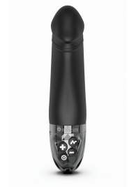Черный вибратор с электростимуляцией Real Deal Neal - 16,5 см. - MyStim - купить с доставкой в Коврове