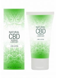 Лубрикант с пролонгирующим эффектом Natural CBD Numbing Lubricant - 50 мл. - Shots Media BV - купить с доставкой в Коврове