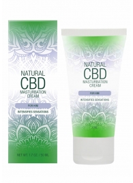 Крем для мастурбации для мужчин Natural CBD Masturbation Cream For Him - 50 мл. - Shots Media BV - купить с доставкой в Коврове