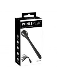 Черный гибкий уретральный стимулятор с вибрацией Vibrating Bendable Dilator - 13,5 см. - Orion - купить с доставкой в Коврове