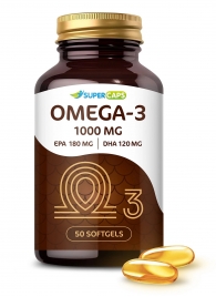 Пищевая добавка SuperCaps OMEGA-3 - 50 капсул (1000 мг) - SuperCaps - купить с доставкой в Коврове