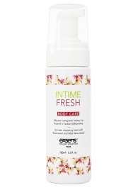 Органическая интимная очищающая пенка Intime Fresh - 150 мл. - Exsens - купить с доставкой в Коврове