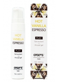 Возбуждающий гель Hot Vanilla Espresso Arousal Gel - 15 мл. - Exsens - купить с доставкой в Коврове