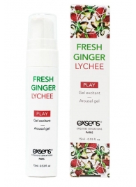 Возбуждающий гель Fresh Ginger Lychee Arousal Gel - 15 мл. - Exsens - купить с доставкой в Коврове