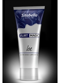 Силиконовая гель-смазка FLIRT MAGIC Ice с лёгким пролонгирующим эффектом - 75 мл. - Sitabella - купить с доставкой в Коврове