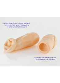 Латексный удлинитель пениса - Sitabella - в Коврове купить с доставкой