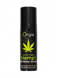 Возбуждающий интимный гель для пар ORGIE Hemp Intense Orgasm - 15 мл. - ORGIE - купить с доставкой в Коврове