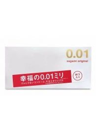 Ультратонкие презервативы Sagami Original 0.01 - 20 шт. - Sagami - купить с доставкой в Коврове