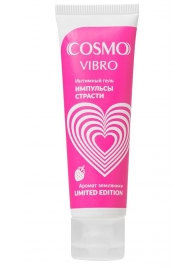Возбуждающий гель на водно-силиконовой основе Cosmo Vibro с ароматом земляники - 50 гр. - Биоритм - купить с доставкой в Коврове