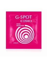 Стимулирующий интимный крем для женщин Cosmo G-spot - 2 гр. - Биоритм - купить с доставкой в Коврове