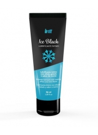 Лубрикант на водной основе Ice Black с ледяным эффектом - 50 мл. - INTT - купить с доставкой в Коврове