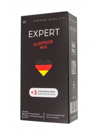 Презервативы EXPERT Surprise Mix - 12 шт.(+3 в подарок) - Expert - купить с доставкой в Коврове