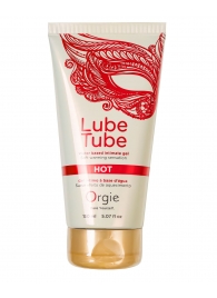 Интимный гель на водной основе Lube Tube Hot с разогревающим эффектом - 150 мл. - ORGIE - купить с доставкой в Коврове