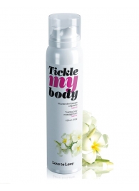 Массажная хрустящая пенка Tickle My Body Monoi с ароматом моной - 150 мл. - Love to Love - купить с доставкой в Коврове