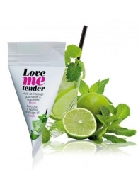 Съедобное согревающее массажное масло Love Me Tender Mojito с ароматом мохито - 10 мл. - Love to Love - купить с доставкой в Коврове