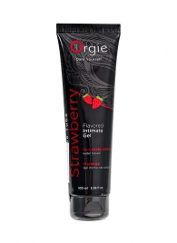 Интимный гель на водной основе Lube Tube Strawberry с клубничным вкусом - 100 мл. - ORGIE - купить с доставкой в Коврове