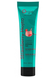 Съедобный интимный гель Orgie Lube Tube Cocktail Strawberry Mojito - 100 мл. - ORGIE - купить с доставкой в Коврове