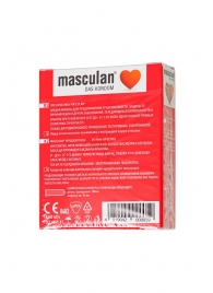 Презервативы Masculan Sensitive plus - 3 шт. - Masculan - купить с доставкой в Коврове