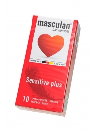 Презервативы Masculan Sensitive plus - 10 шт. - Masculan - купить с доставкой в Коврове