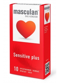 Презервативы Masculan Sensitive plus - 10 шт. - Masculan - купить с доставкой в Коврове