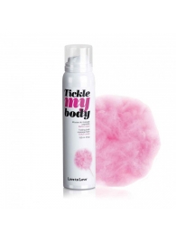 Массажная хрустящая пенка Tickle My Body Cotton Candy с ароматом сладкой ваты - 150 мл. - Love to Love - купить с доставкой в Коврове