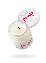 Массажная свеча Сoconut Cream - 35 мл. - Pecado - купить с доставкой в Коврове