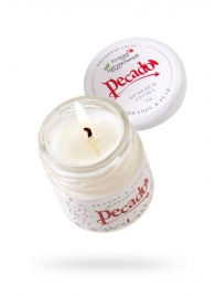 Массажная свеча Brandy   Pear - 35 мл. - Pecado - купить с доставкой в Коврове