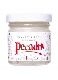 Массажная свеча Brandy   Pear - 35 мл. - Pecado - купить с доставкой в Коврове