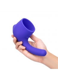 Фиолетовая насадка для wand-вибромассажера Deluxe Silicone G-Spot Wand Attachment - Pink Vibe