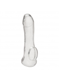 Прозрачная насадка на пенис Transparent Penis Enhancing Sleeve Extension - 15,9 см. - BlueLine - в Коврове купить с доставкой