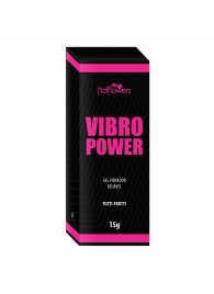 Жидкий вибратор Vibro Power со вкусом тутти-фрутти - 15 гр. - HotFlowers - купить с доставкой в Коврове