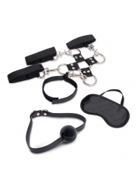 Набор для фиксации из 7 предметов Hogtie   Ball Gag Kit - Lux Fetish - купить с доставкой в Коврове