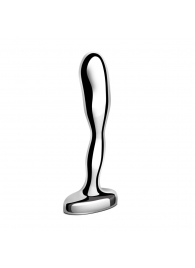 Стальной стимулятор простаты Stainless Steel Prostate Plug - 11,5 см. - b-Vibe - в Коврове купить с доставкой