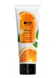 Лубрикант на водной основе OYO Aroma Gel Orange с ароматом апельсина - 75 мл. - OYO - купить с доставкой в Коврове