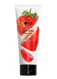 Лубрикант на водной основе OYO Aroma Gel Strawberry с ароматом клубники - 75 мл. - OYO - купить с доставкой в Коврове