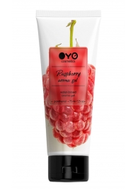 Лубрикант на водной основе OYO Aroma Gel Raspberry с ароматом малины - 75 мл. - OYO - купить с доставкой в Коврове