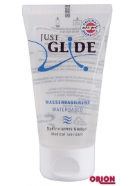 Вагинальная смазка на водной основе JUSTGLIDE - 50 мл. - Orion - купить с доставкой в Коврове