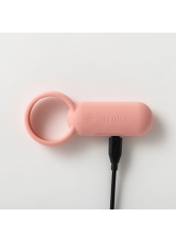 Коралловое эрекционное кольцо Iroha SVR Coral Pink - Tenga - в Коврове купить с доставкой