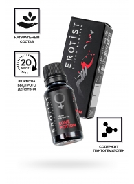 Возбуждающие капли для женщин Erotist Love Potion - 20 мл. - Erotist Libido Booster - купить с доставкой в Коврове