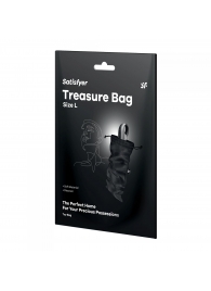 Черный мешочек для хранения игрушек Treasure Bag L - Satisfyer - купить с доставкой в Коврове