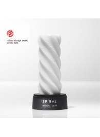 Белый 3D мастурбатор SPIRAL - Tenga - в Коврове купить с доставкой